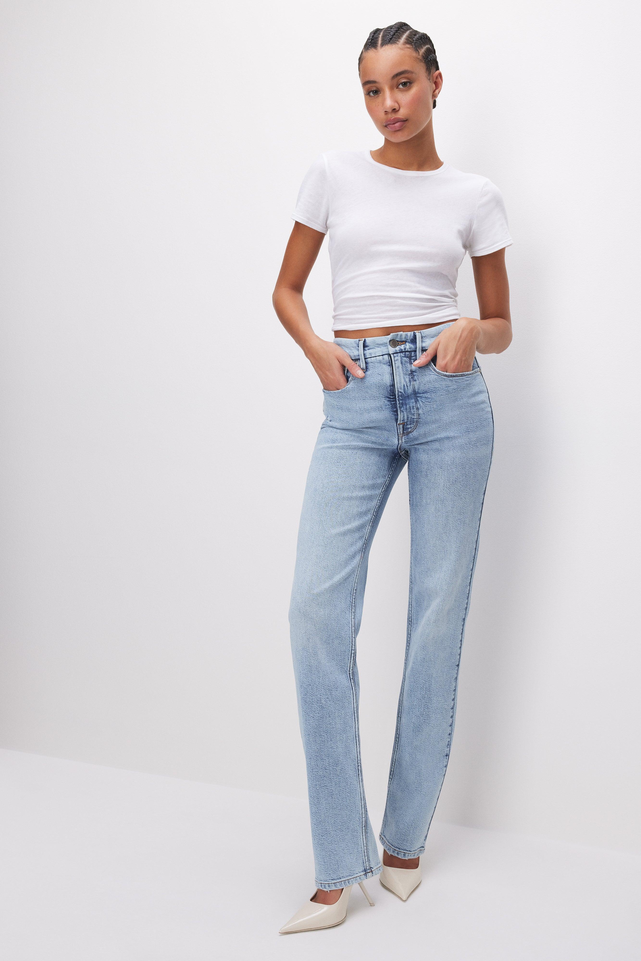 GOOD ICON STRAIGHT JEANS | INDIGO606 Product Image