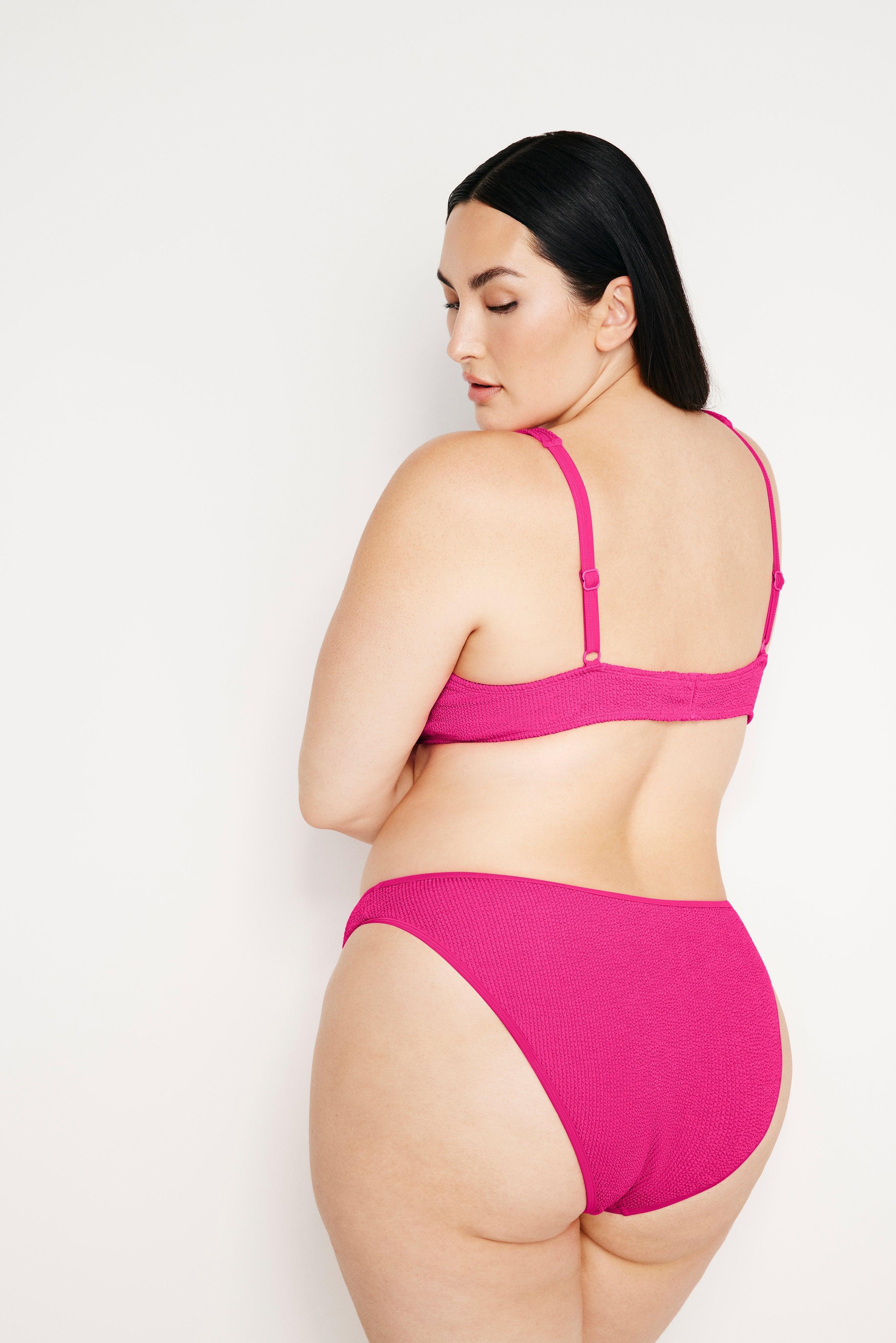 ALWAYS FITS DEMI BIKINI TOP | PINK GLOW002 Product Image