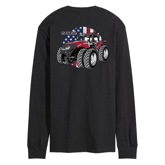 Mens Case IH Magnum With Flag Long Sleeve Tee Product Image