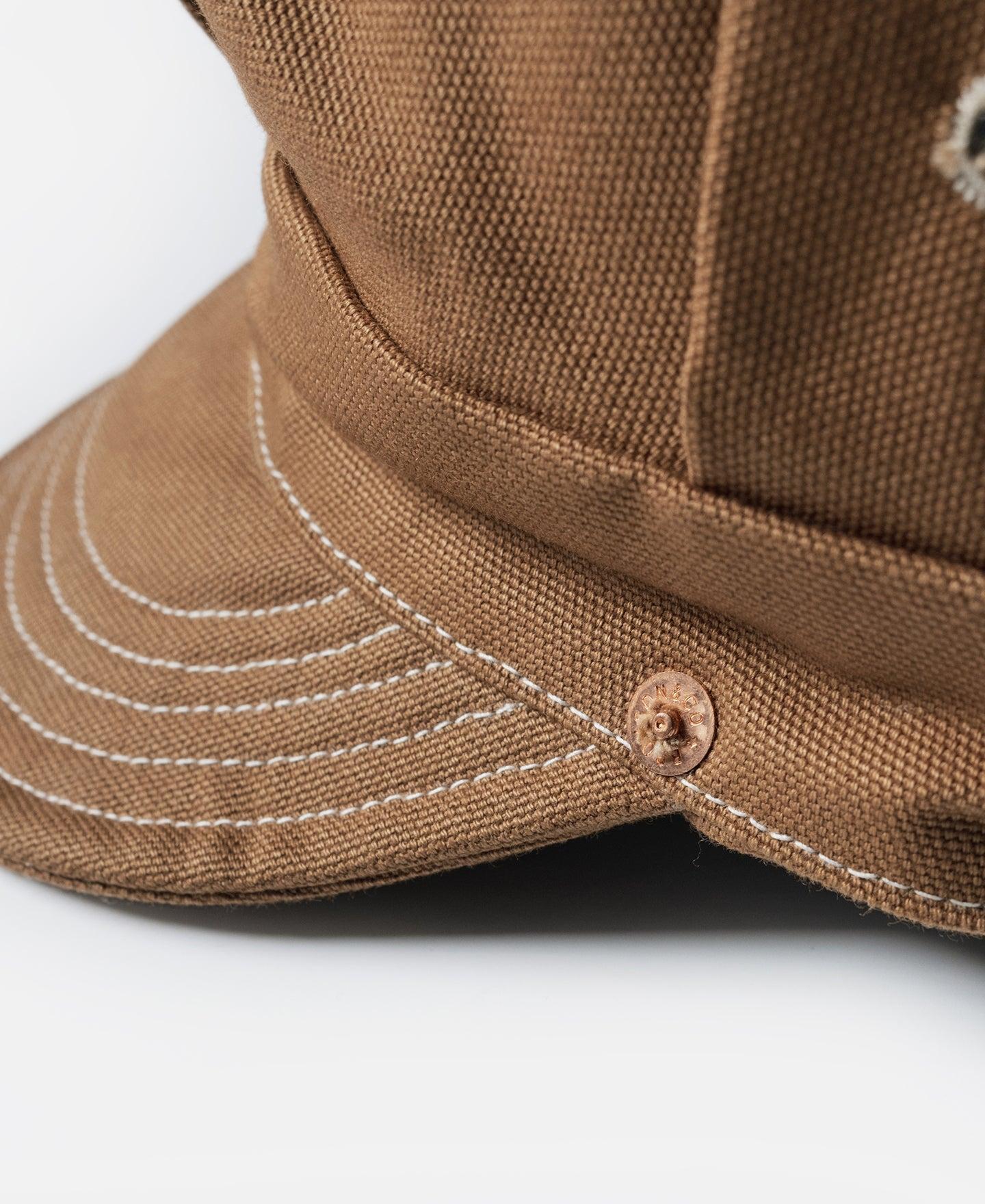 Duck Canvas Railroad Engineer Cap Product Image