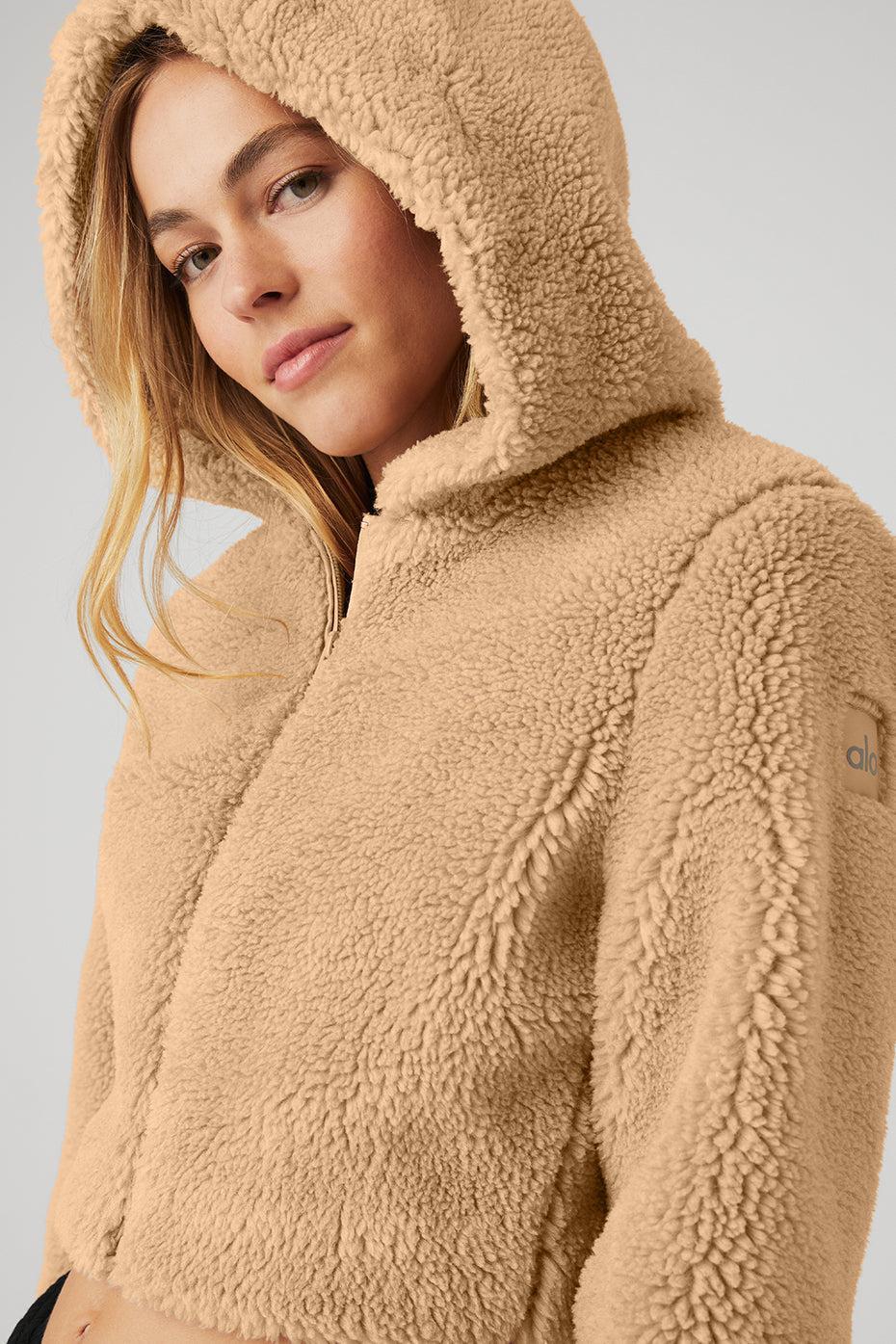 LA Sherpa Jacket - Camel Female Product Image