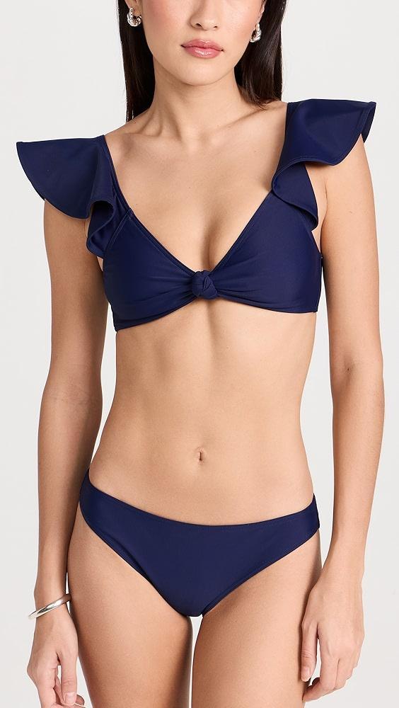 Tanya Taylor Orelia Bikini Top | Shopbop Product Image