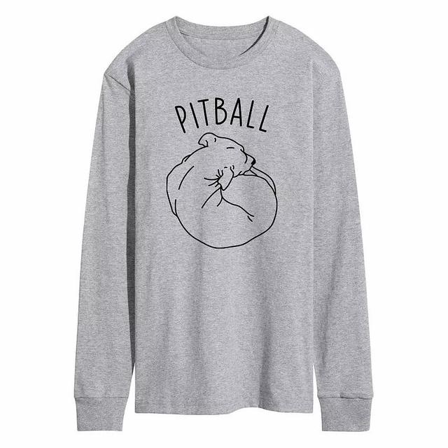 Mens Pitball Tee Dark Grey Product Image