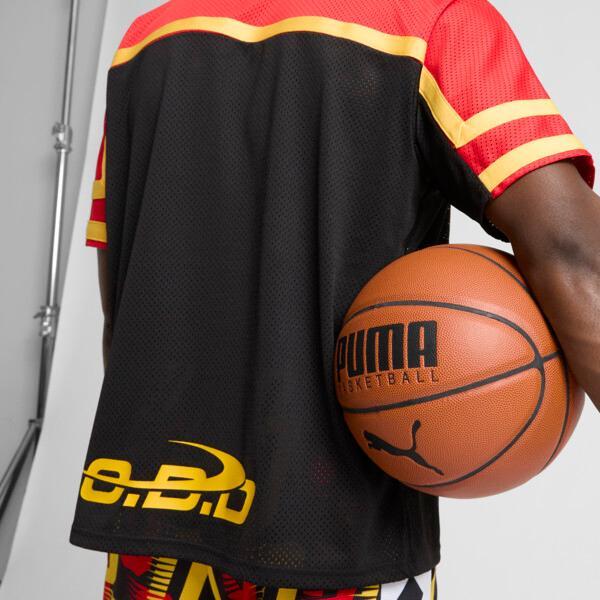 PUMA Scoot Trail Blazing Men's Basketball Jersey in Black/For All Time Red Product Image