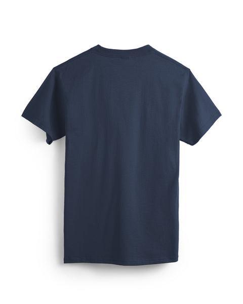 Grit T-Shirt - Navy Male Product Image