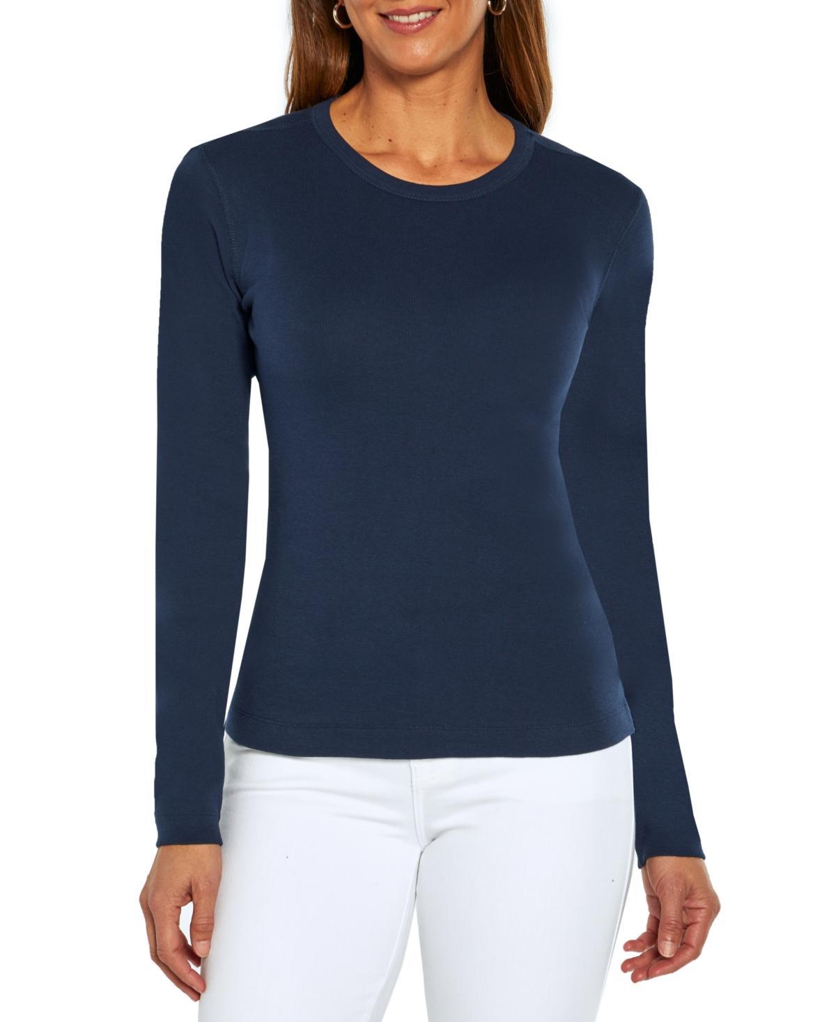 Women's Long-Sleeve Crewneck T-Shirt Product Image