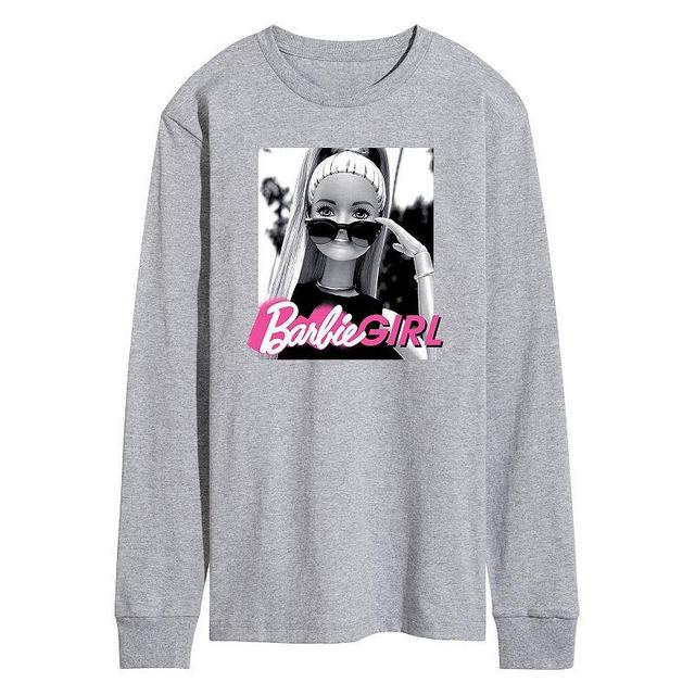 Mens Barbie Barbie Girl Sunglasses Long Sleeve Graphic Tee Product Image