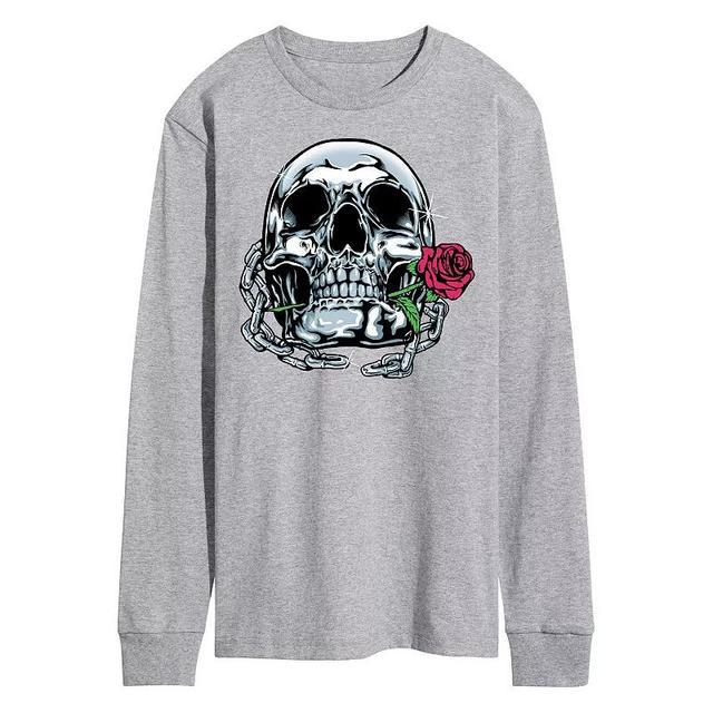 Mens Shiny Skull Tee Product Image