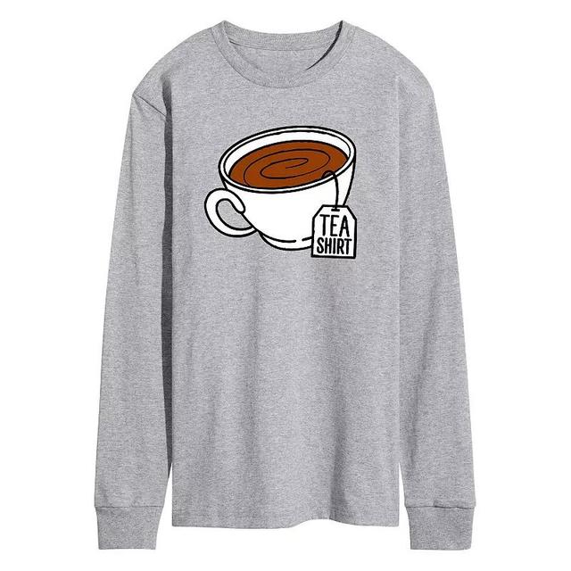 Mens Tea Shirt Long Sleeve Graphic Tee Product Image