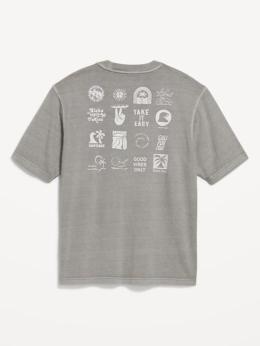 Oversized Boxy Heavyweight Graphic T-Shirt Product Image