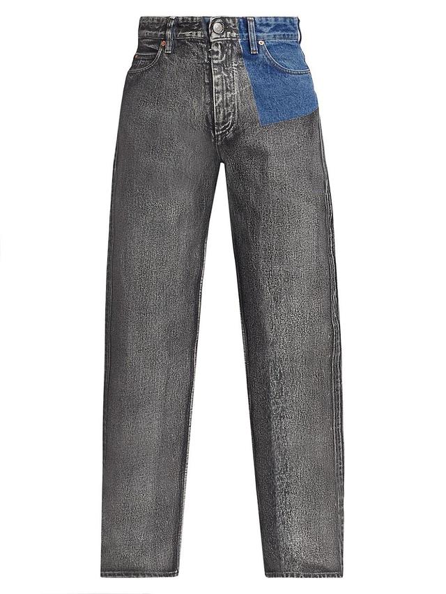 Mens Denim Mix Jeans Product Image