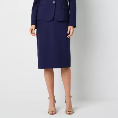 Black Label by Evan-Picone Womens Suit Skirt Midi Product Image