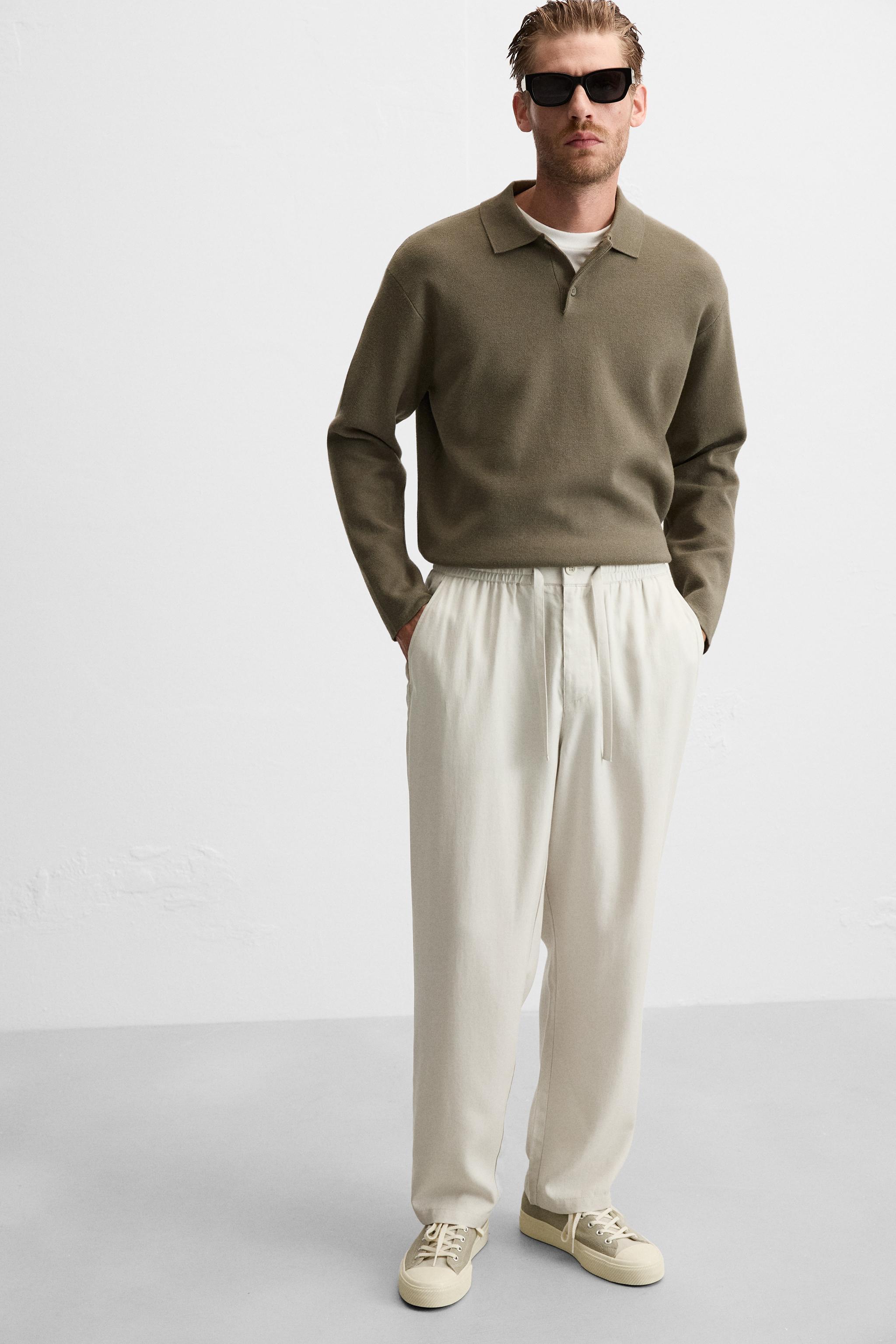 LYOCELL JOGGER WAIST PANTS Product Image