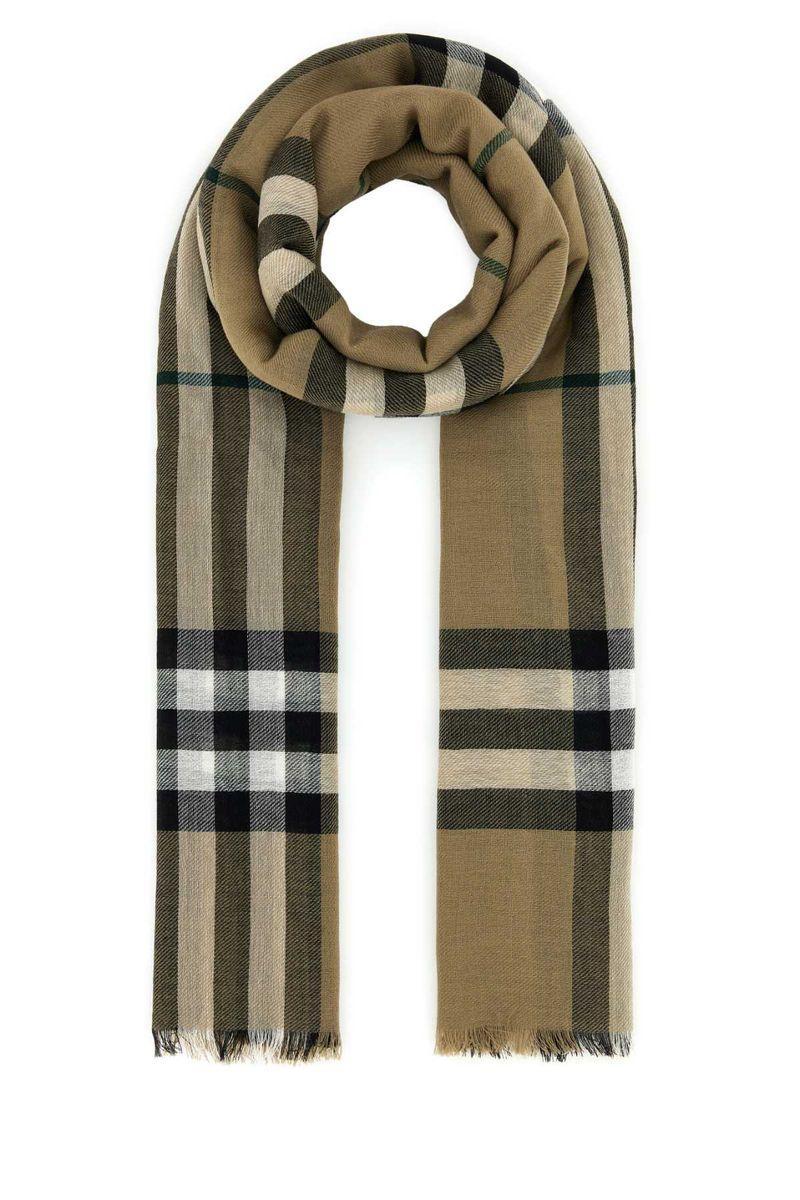 BURBERRY Scarves And Foulards In Brown Product Image