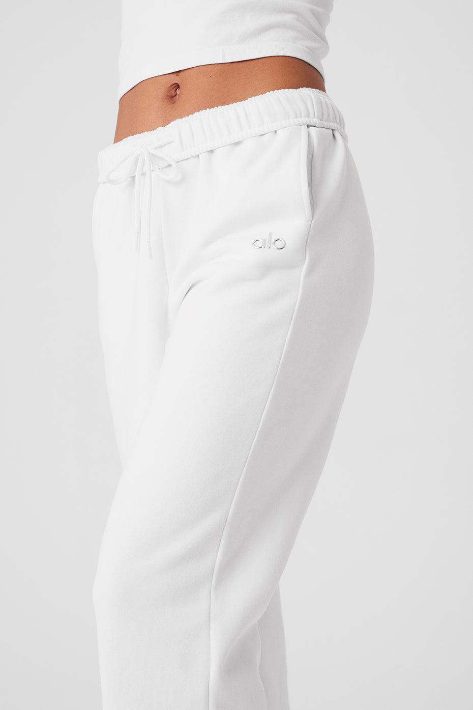 Accolade Sweatpant - White Female Product Image