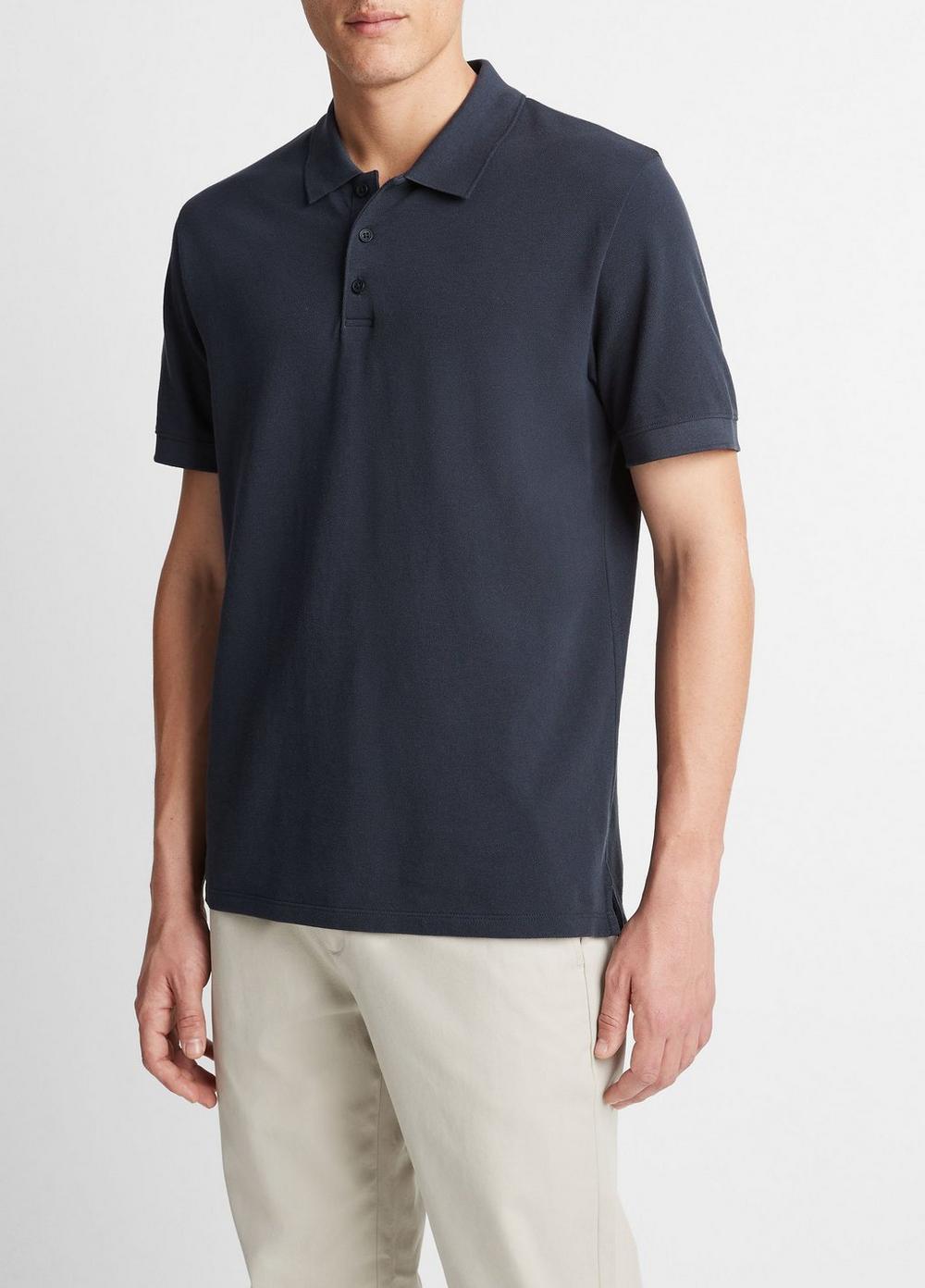 Cotton Piqué Polo Shirt Product Image