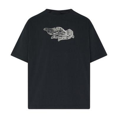 Short-sleeved T-shirt In Black Product Image