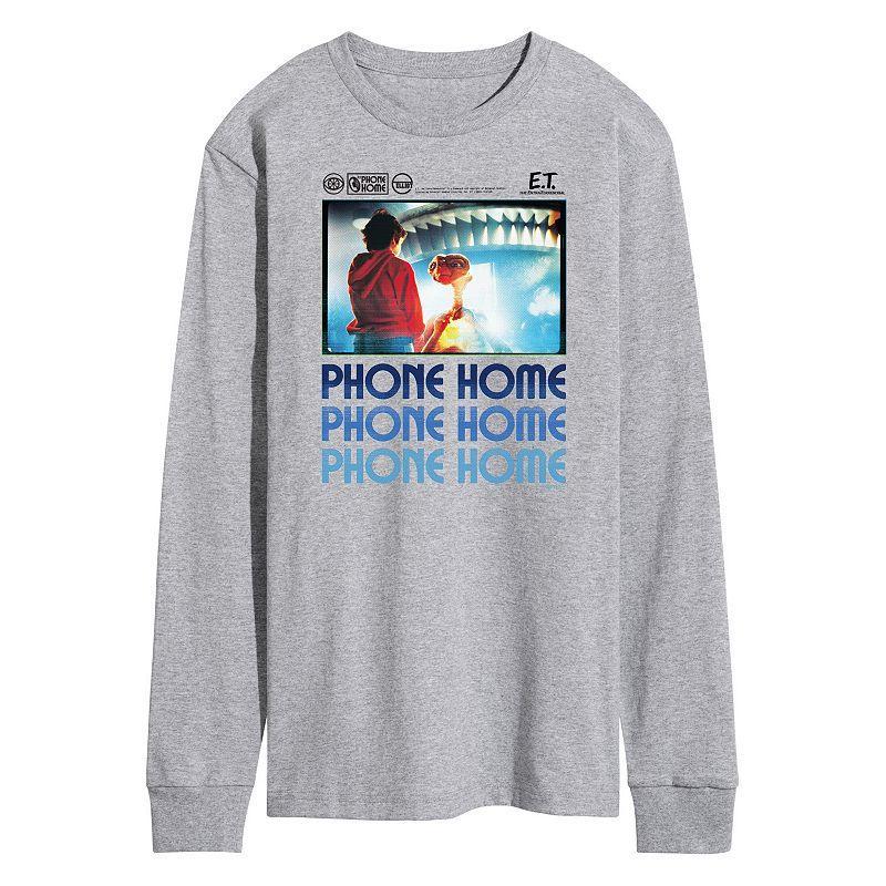 Mens ET Phone Home Long Sleeve Tee Product Image