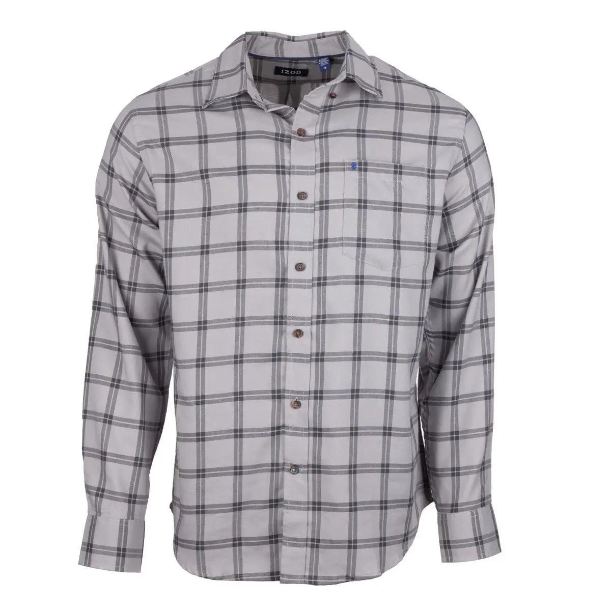 IZOD Men's Lux Sport Long Sleeve Woven Shirt Product Image