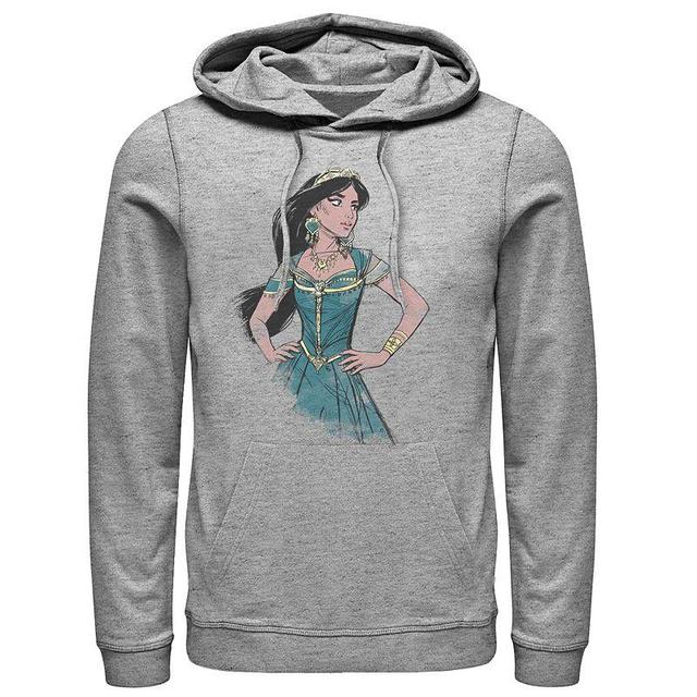 Disneys Aladdin Mens Jasmine Painting Graphic Hoodie Product Image