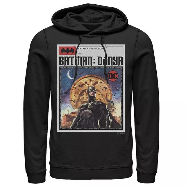 Mens Batman: The World Turkey News Poster Hoodie, Boys Product Image