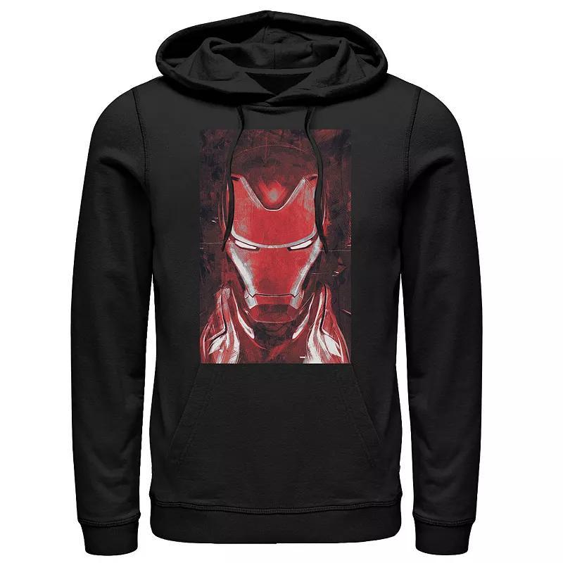 Mens Marvel Avengers Endgame Red Iron Man Portrait Pullover Hoodie Product Image