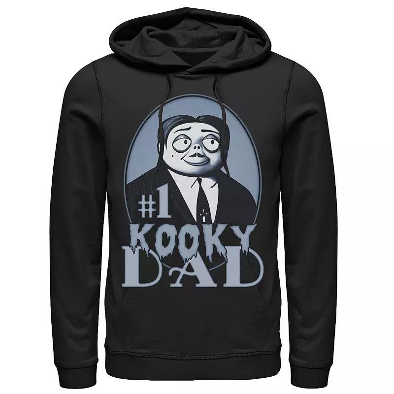 Mens The Addams Family Fathers Day Gomez Number One Kooky Dad Hoodie Product Image