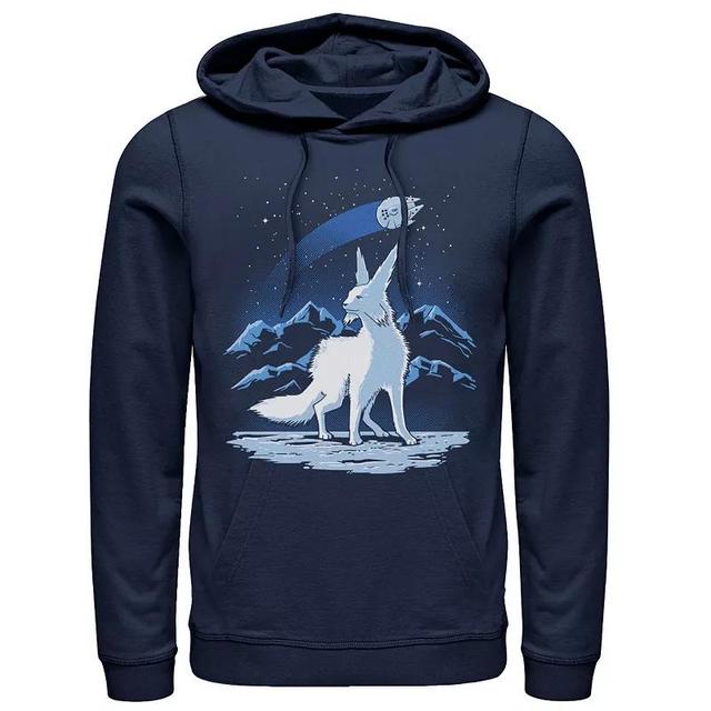 Mens Star Wars Vulptex And Millennium Falcon Hoodie Blue Product Image