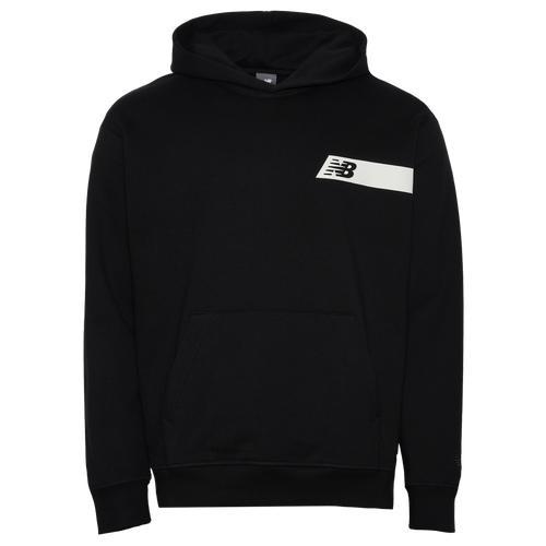 New Balance Mens New Balance Athletics French Terry Relaxed Player Hoodie - Mens Product Image