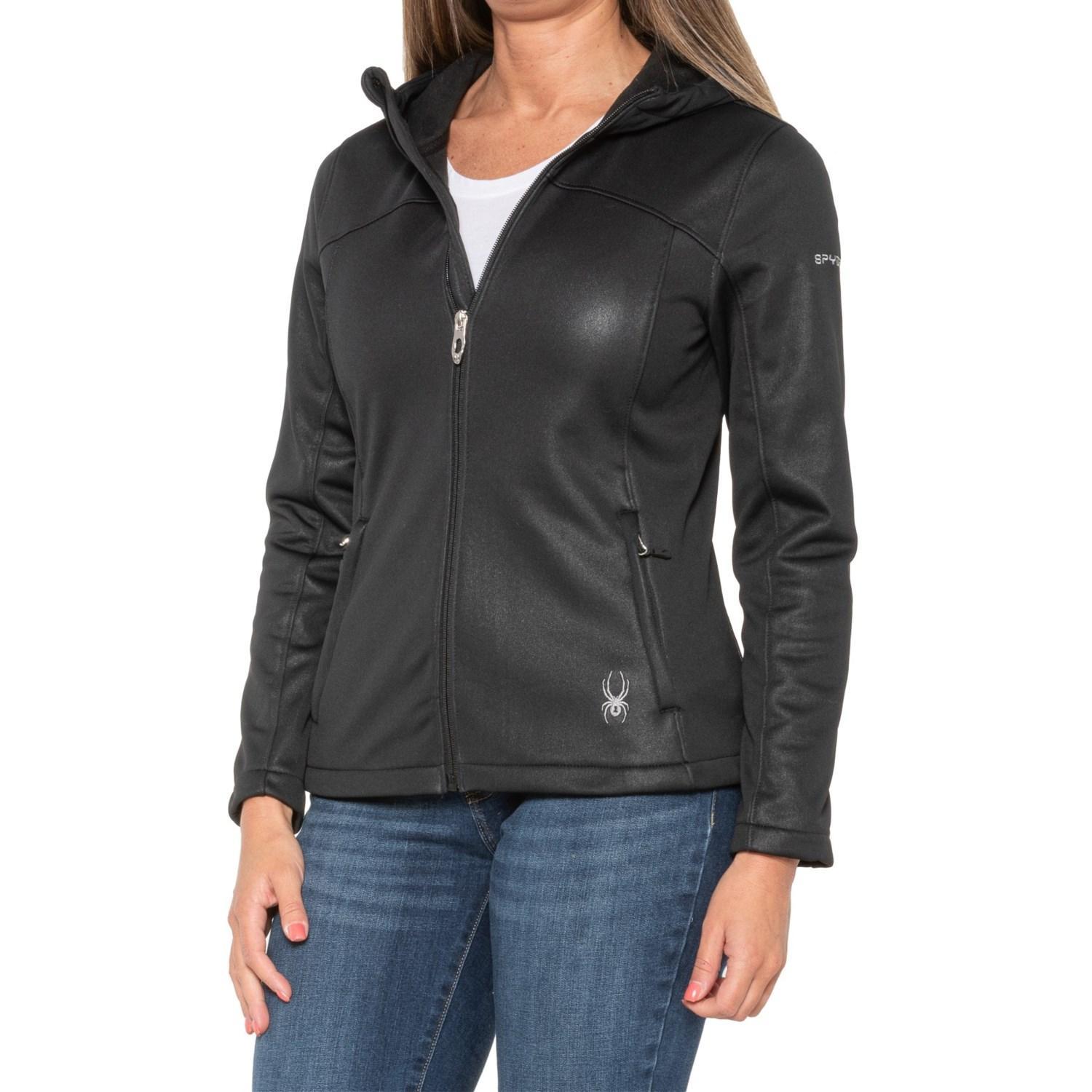 Spyder Alyce Hooded Soft Shell Jacket Product Image