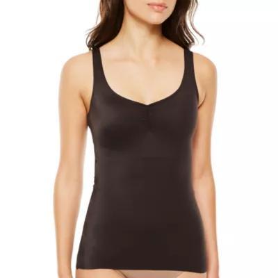 Ambrielle "No Side-Show" Waist Shaping Tank Shapewear Camisole 129-3047 Product Image