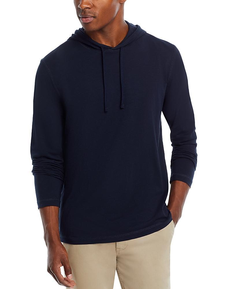 The Mens Store at Bloomingdales Cotton Solid Hooded Long Sleeve Tee - 100% Exclusive Product Image