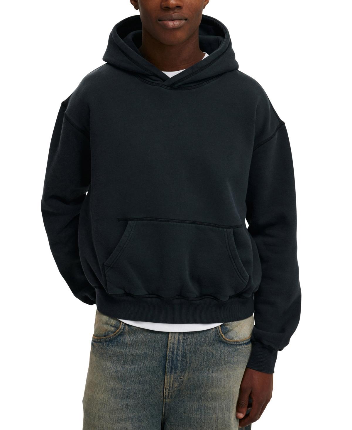 Cotton On Mens Premium Cropped Fit Hoodie Product Image