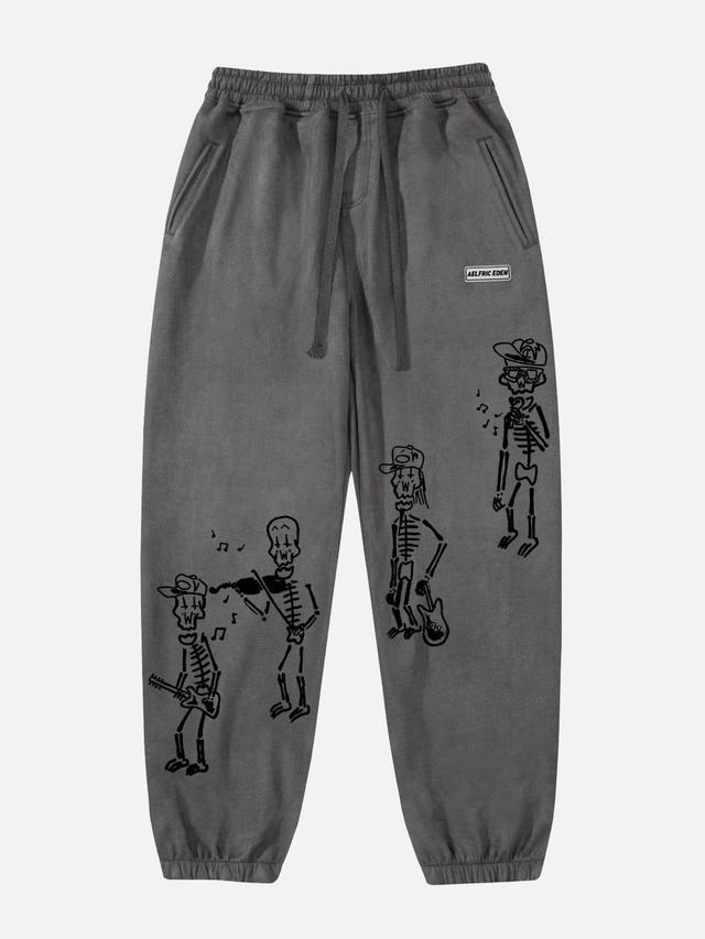 Aelfric Eden Funny Little People Print Sweatpants Product Image