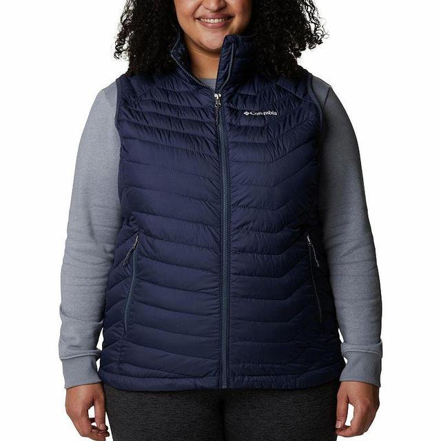 Plus Size Columbia Omni-Heat Powder Lite Vest, Womens Product Image