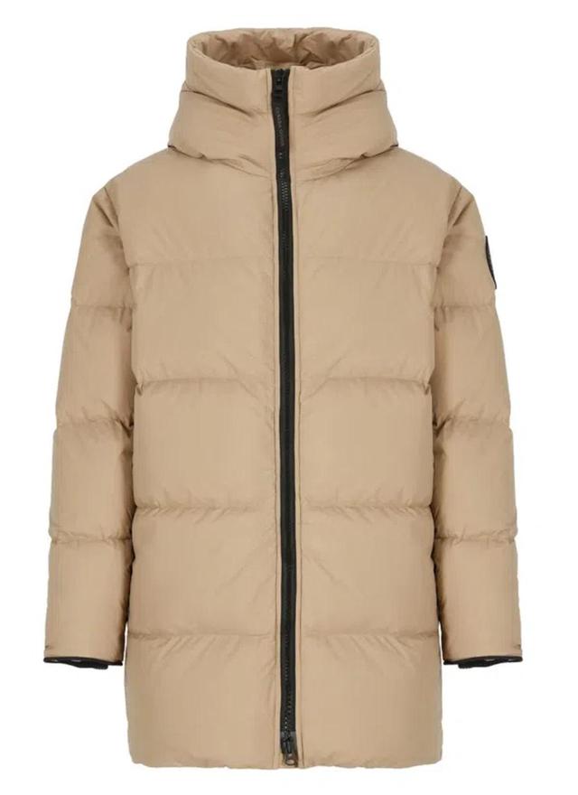 CANADA GOOSE Lawrence Puffer Down Jacket In Brown Product Image