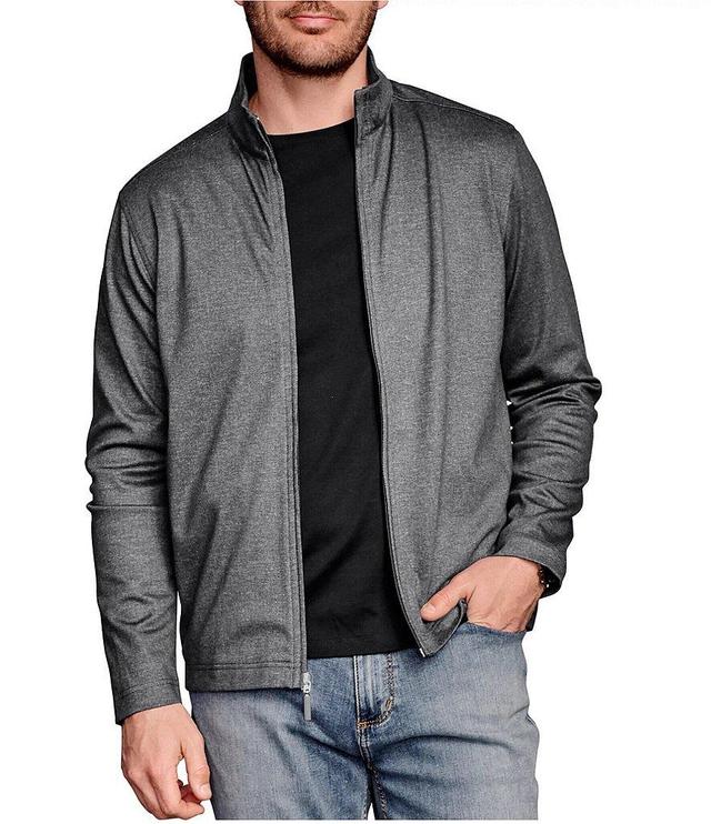 Johnston & Murphy XC4 Texture Print Full-Zip Jacket Product Image