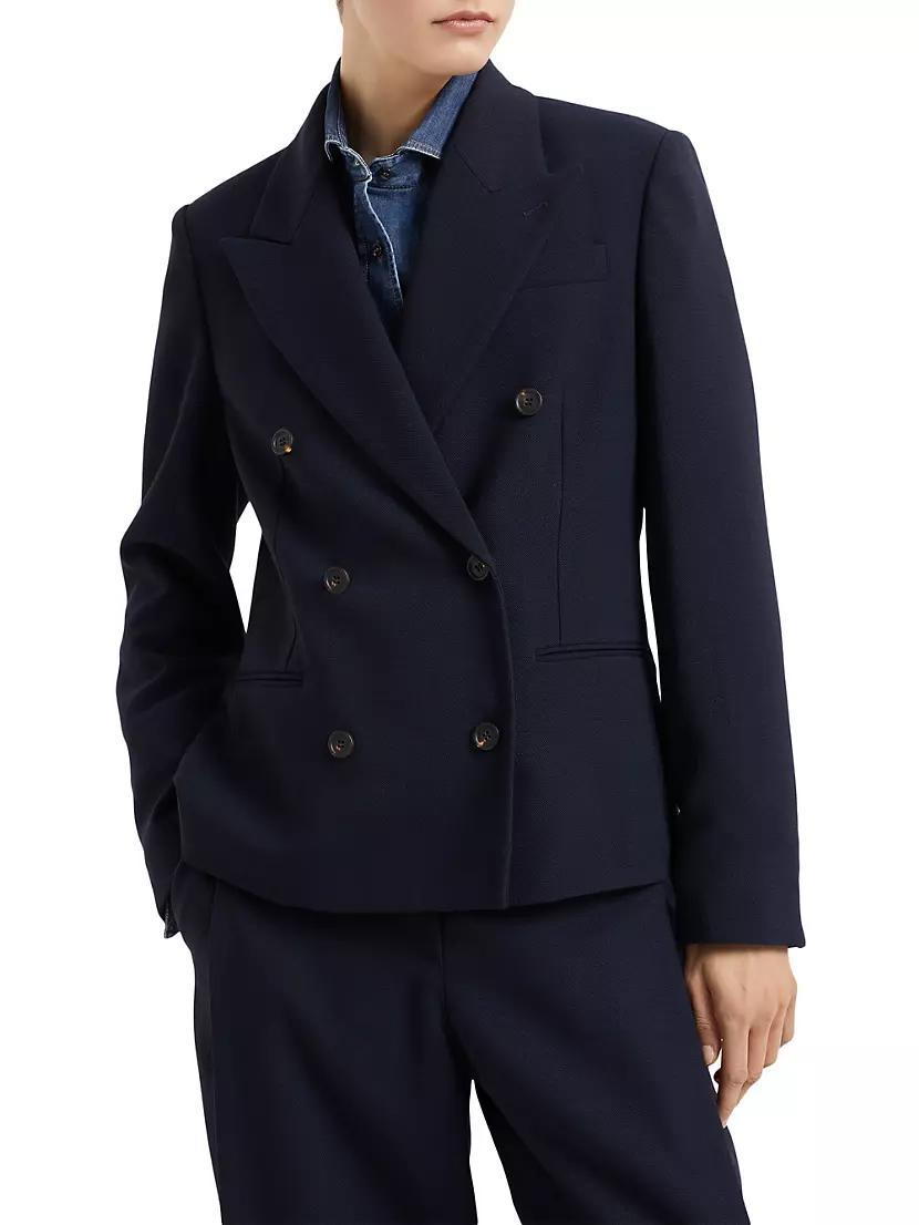 Virgin Wool Panama Blazer Product Image