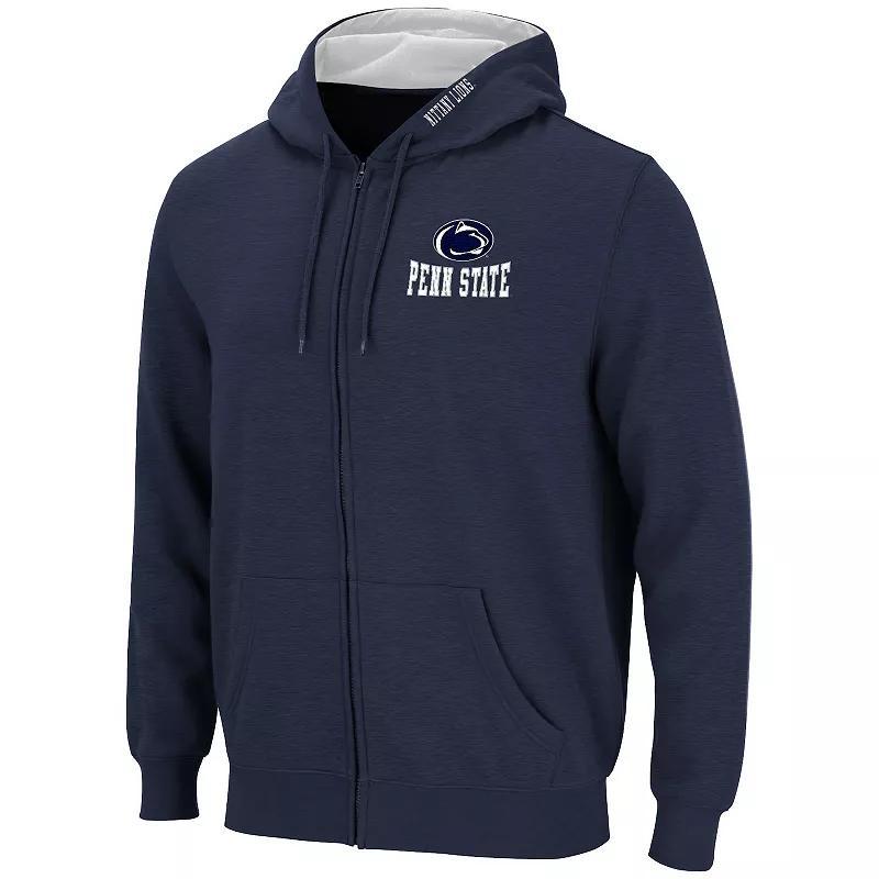 Mens Arizona Wildcats Full Zip Hoodie Blue Product Image