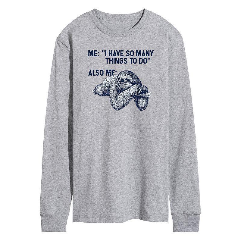 Mens Also Me Tee Grey Product Image