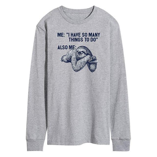 Mens Also Me Tee Grey Product Image