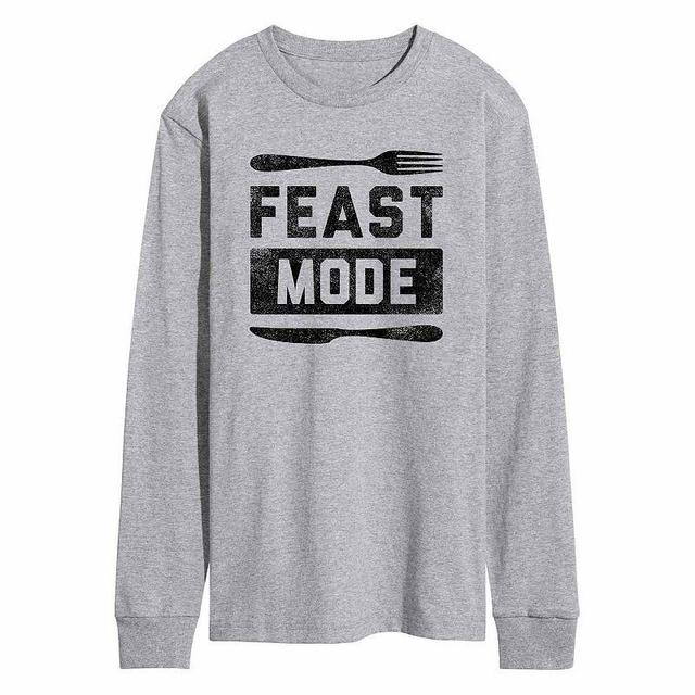 Mens Feast Mode Tee Grey Grey Product Image