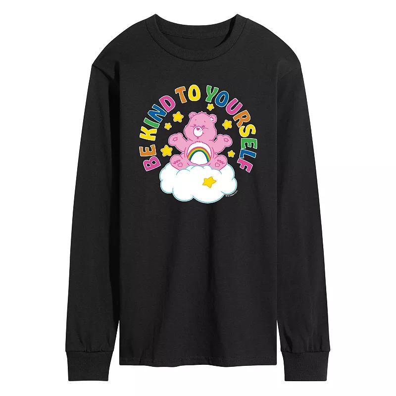 Mens Care Bears Be Kind To Yourself Long Sleeve Graphic Tee Product Image