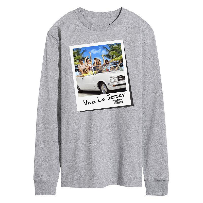 Mens Jersey Shore Viva La Jersey Long Sleeve Graphic Tee Product Image