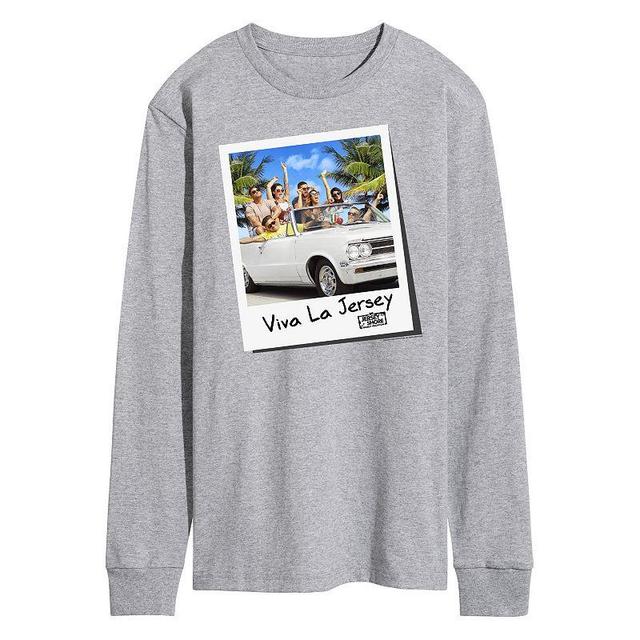 Mens Jersey Shore Viva La Jersey Long Sleeve Graphic Tee Product Image