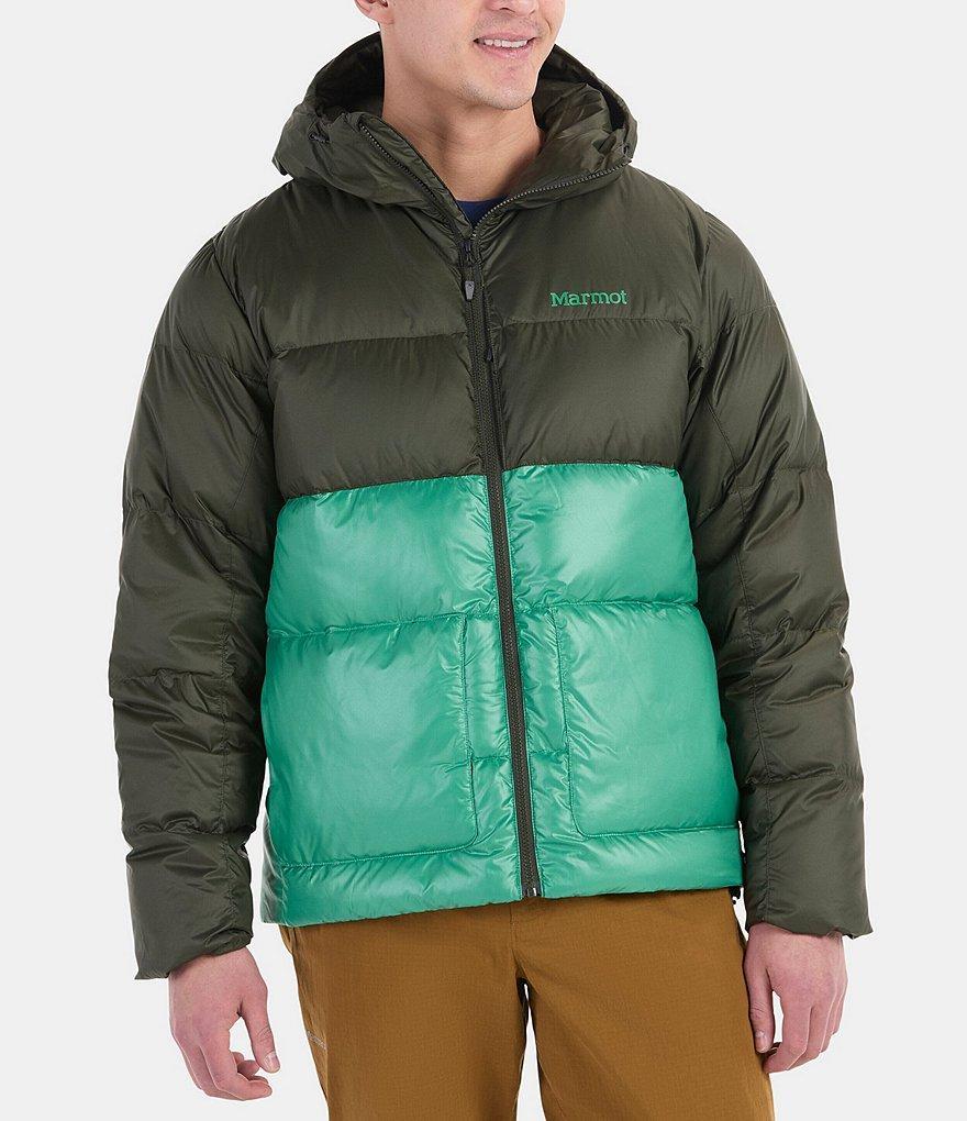 Marmot Color Block Guides Down Hooded Packed Jacket Product Image