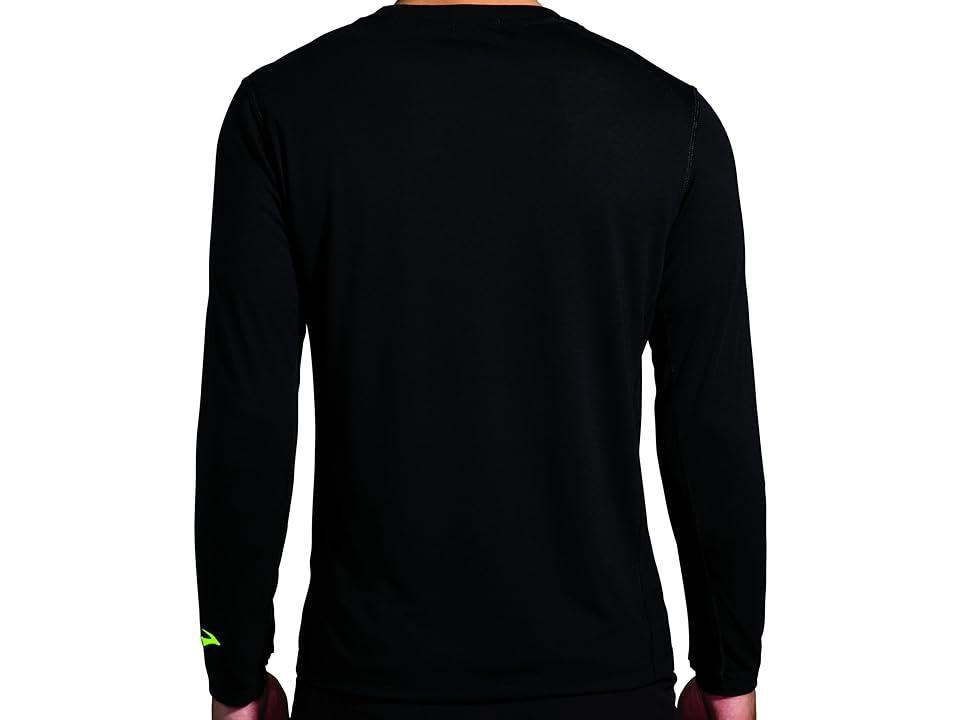 Brooks Distance Long Sleeve 3.0 Brooks Stack) Men's Clothing Product Image