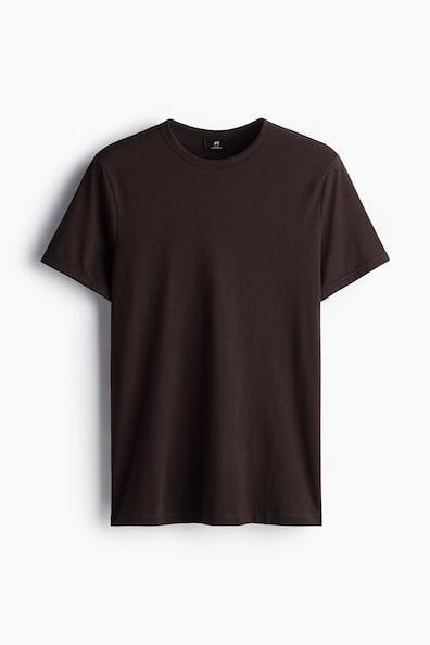 Slim Fit Cotton T-shirt Product Image