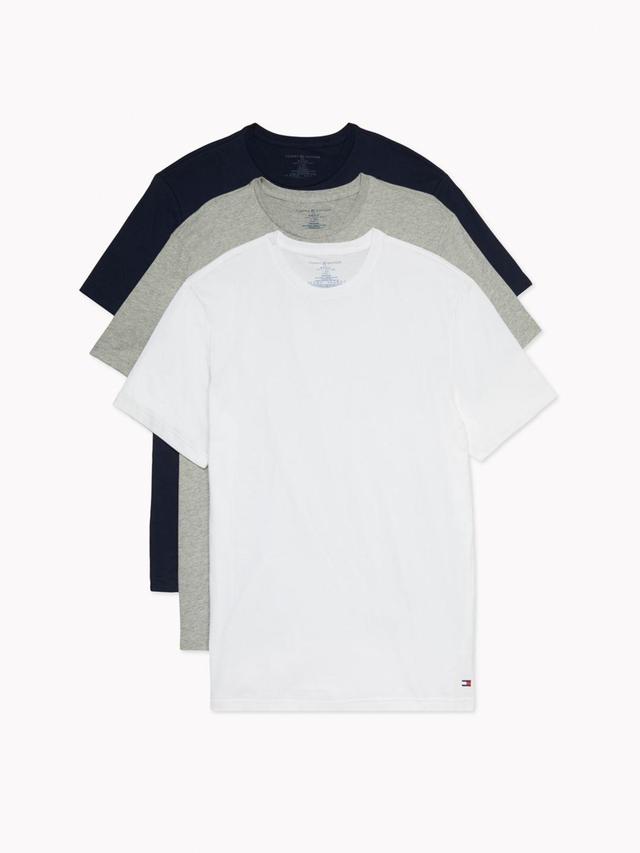 Tommy Hilfiger Men's Cotton Classics Crewneck Undershirt 3-Pack Product Image