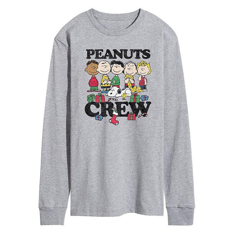 Mens Peanuts Crew Long Sleeve Tee Product Image